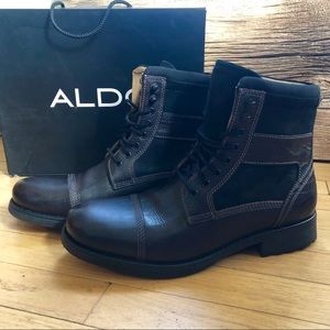 Black Aldo Engis boots | leather | men’s size 9.5